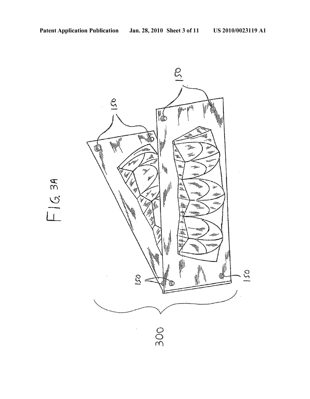 Valve Mold and Prosthesis for Mammalian Systems - diagram, schematic, and image 04