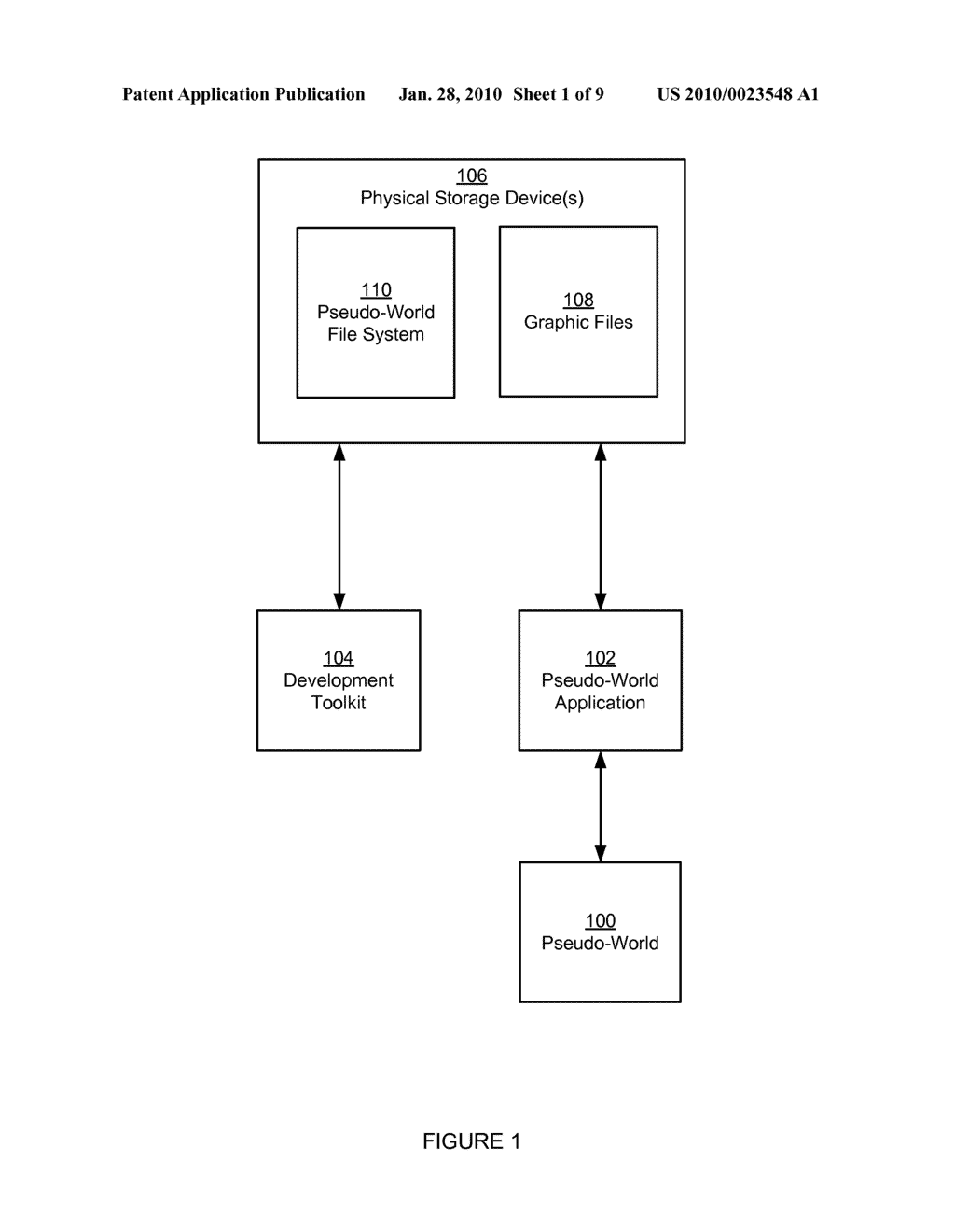 Method and System for Defining a Pseudo-World - diagram, schematic, and image 02