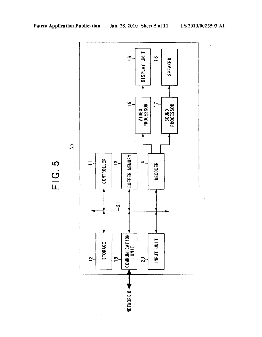 Distributed storage system, node device, recording medium in which node processing program is recorded, and address information change notifying method - diagram, schematic, and image 06