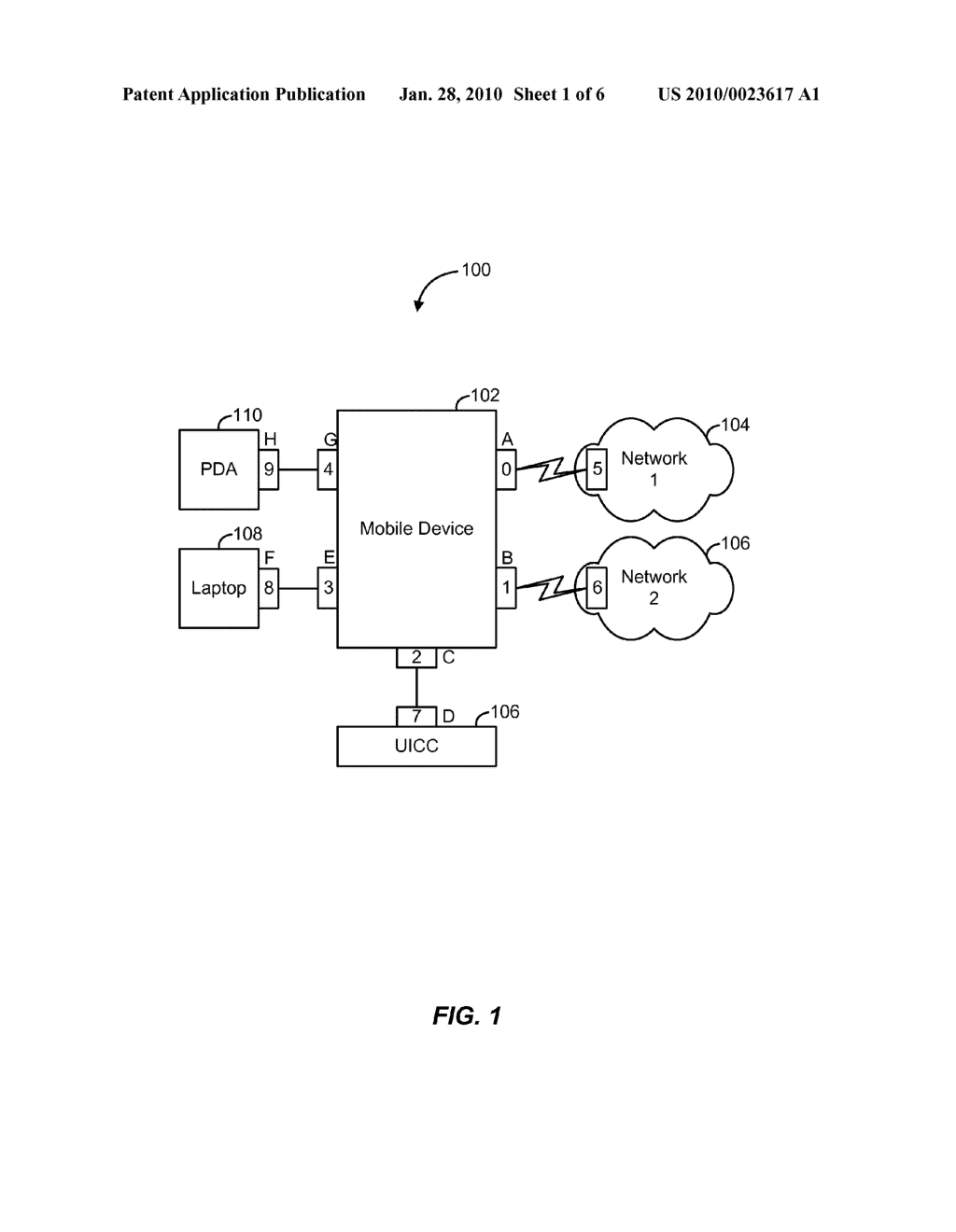 Method and Apparatus for Ensuring IPv6 Uniqueness in a Mobile Subnetted Environment - diagram, schematic, and image 02