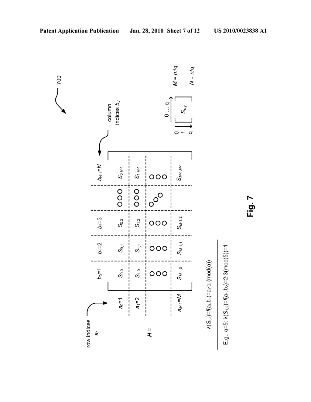 Quasi-cyclic LDPC (Low Density Parity Check) code construction - diagram, schematic, and image 08