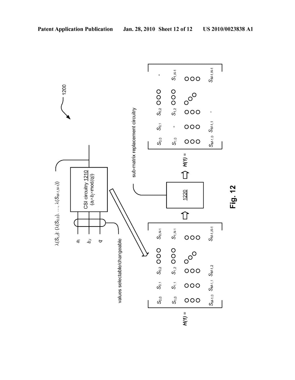 Quasi-cyclic LDPC (Low Density Parity Check) code construction - diagram, schematic, and image 13