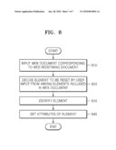 METHOD AND APPARATUS FOR RECONSTRUCTING A WEB PAGE diagram and image