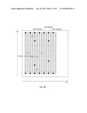 Layout of Cell of Semiconductor Device Having Linear Shaped Gate Electrode Layout Features Defined Along At Least Four Gate Electrode Tracks with Minimum End-to-End Spacing diagram and image