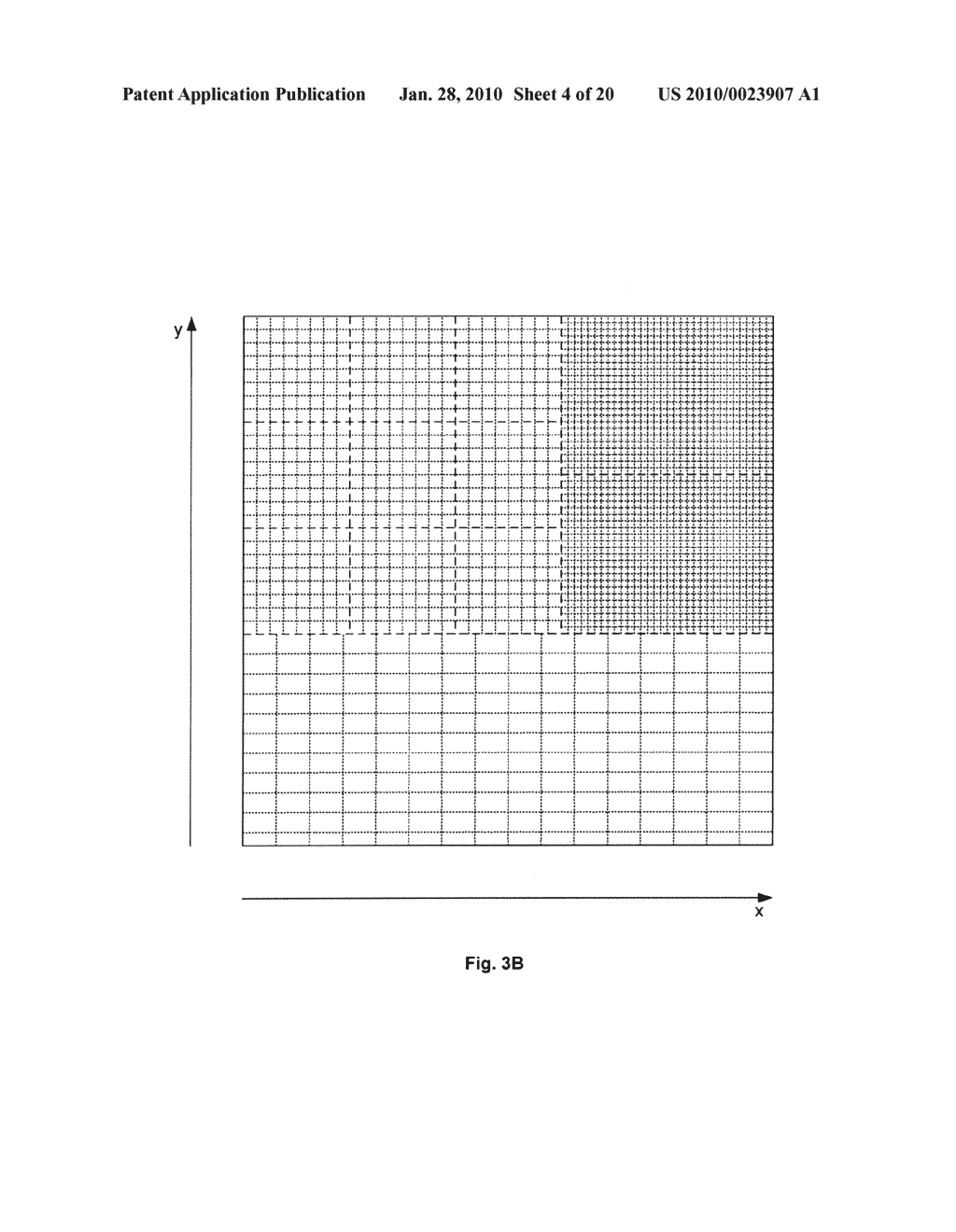 Layout of Cell of Semiconductor Device Having Linear Shaped Gate Electrode Layout Features Defined Along At Least Four Gate Electrode Tracks with Minimum End-to-End Spacing and Having Corresponding p-type and n-type Diffusion Regions Separated by Central Inactive Region - diagram, schematic, and image 05