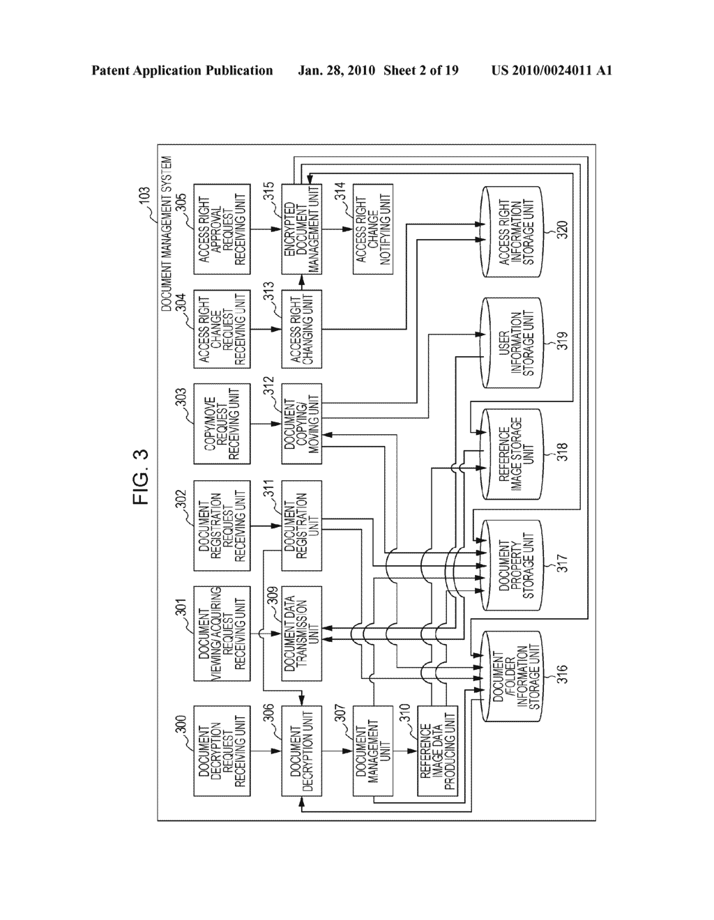 DOCUMENT MANAGEMENT SYSTEM AND DOCUMENT MANAGEMENT METHOD - diagram, schematic, and image 03