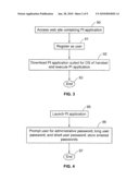 Wireless mobile device with privacy groups that independently control access to resident application programs diagram and image