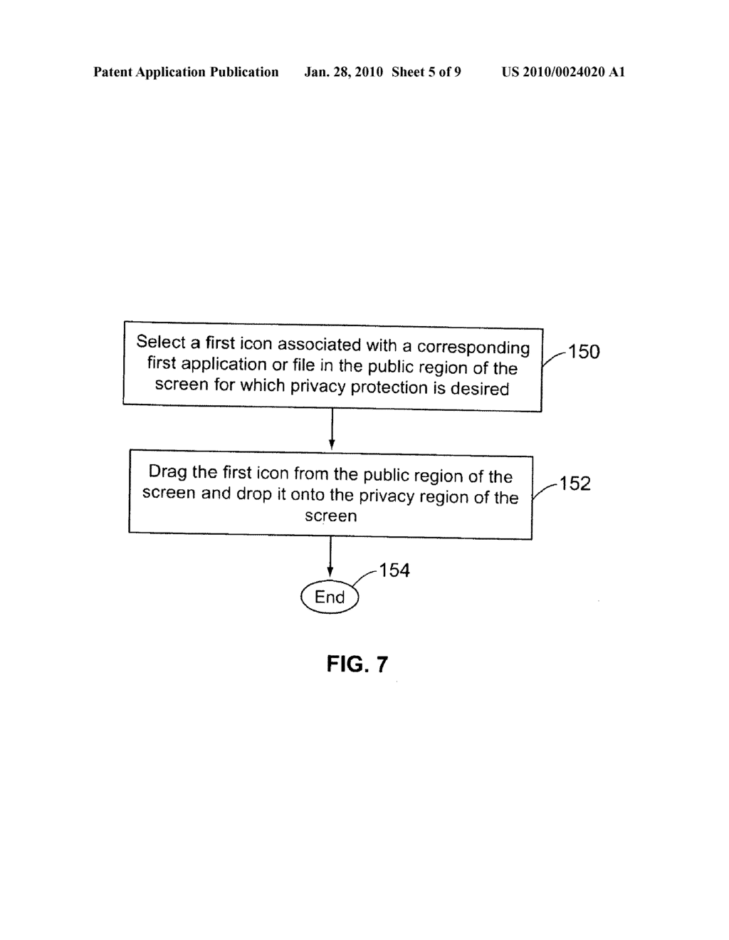 Wireless mobile device with privacy groups that independently control access to resident application programs - diagram, schematic, and image 06