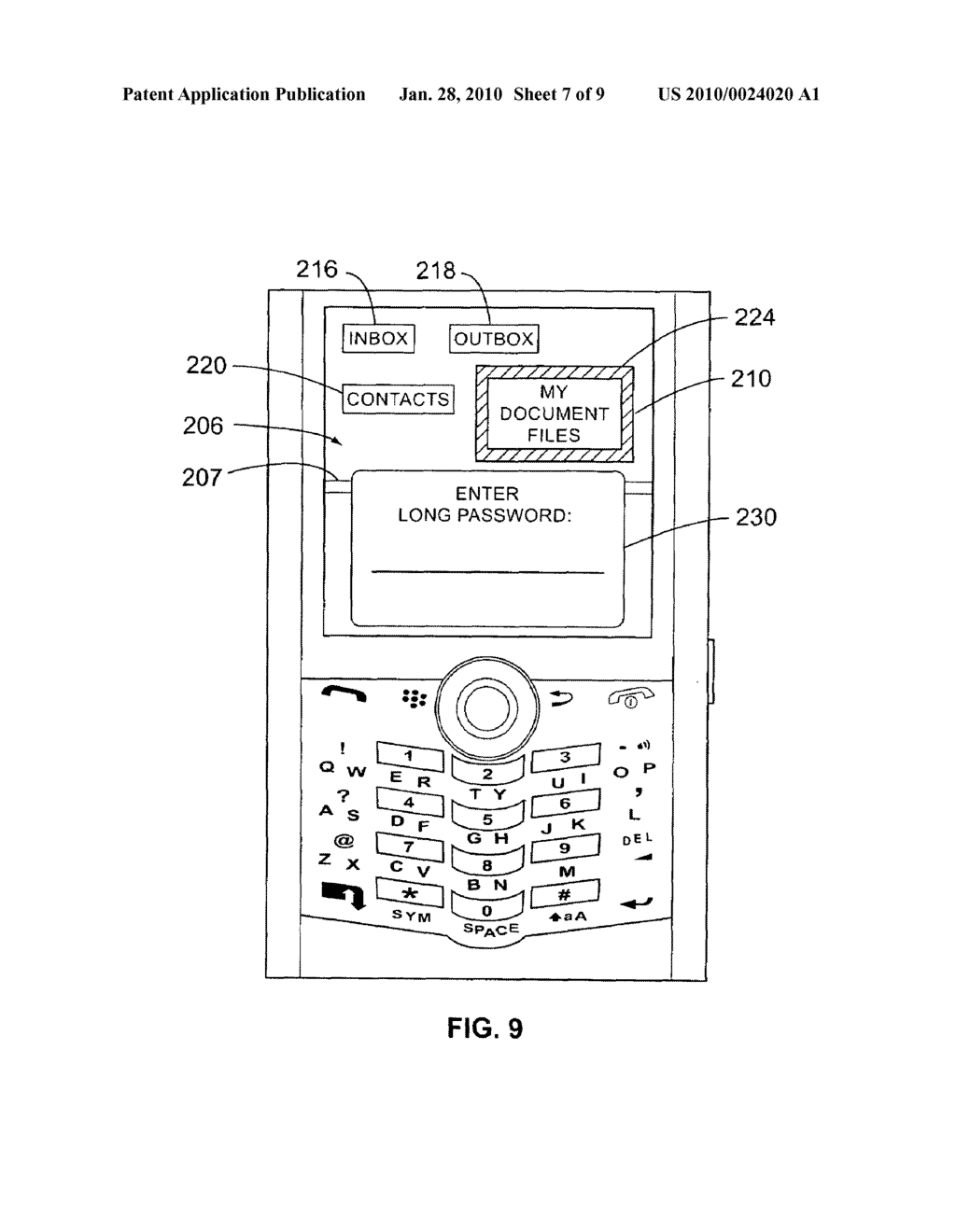 Wireless mobile device with privacy groups that independently control access to resident application programs - diagram, schematic, and image 08