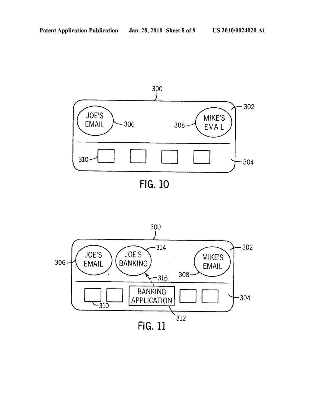 Wireless mobile device with privacy groups that independently control access to resident application programs - diagram, schematic, and image 09