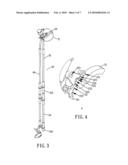 BRAKE MECHANISM FOR WHEELED DISTANCE MEASURING DEVICE diagram and image