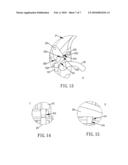 BRAKE MECHANISM FOR WHEELED DISTANCE MEASURING DEVICE diagram and image