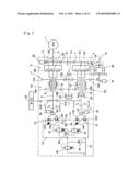 CONTROL SYSTEM FOR VARIABLE DISPLACEMENT PUMP-MOTOR TYPE TRANSMISSION diagram and image