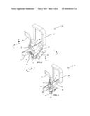 GEAR SWITCH AND TROLLEY STOP FOR A CONVEYOR ASSEMBLY diagram and image