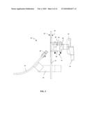 GEAR SWITCH AND TROLLEY STOP FOR A CONVEYOR ASSEMBLY diagram and image