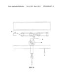 GEAR SWITCH AND TROLLEY STOP FOR A CONVEYOR ASSEMBLY diagram and image