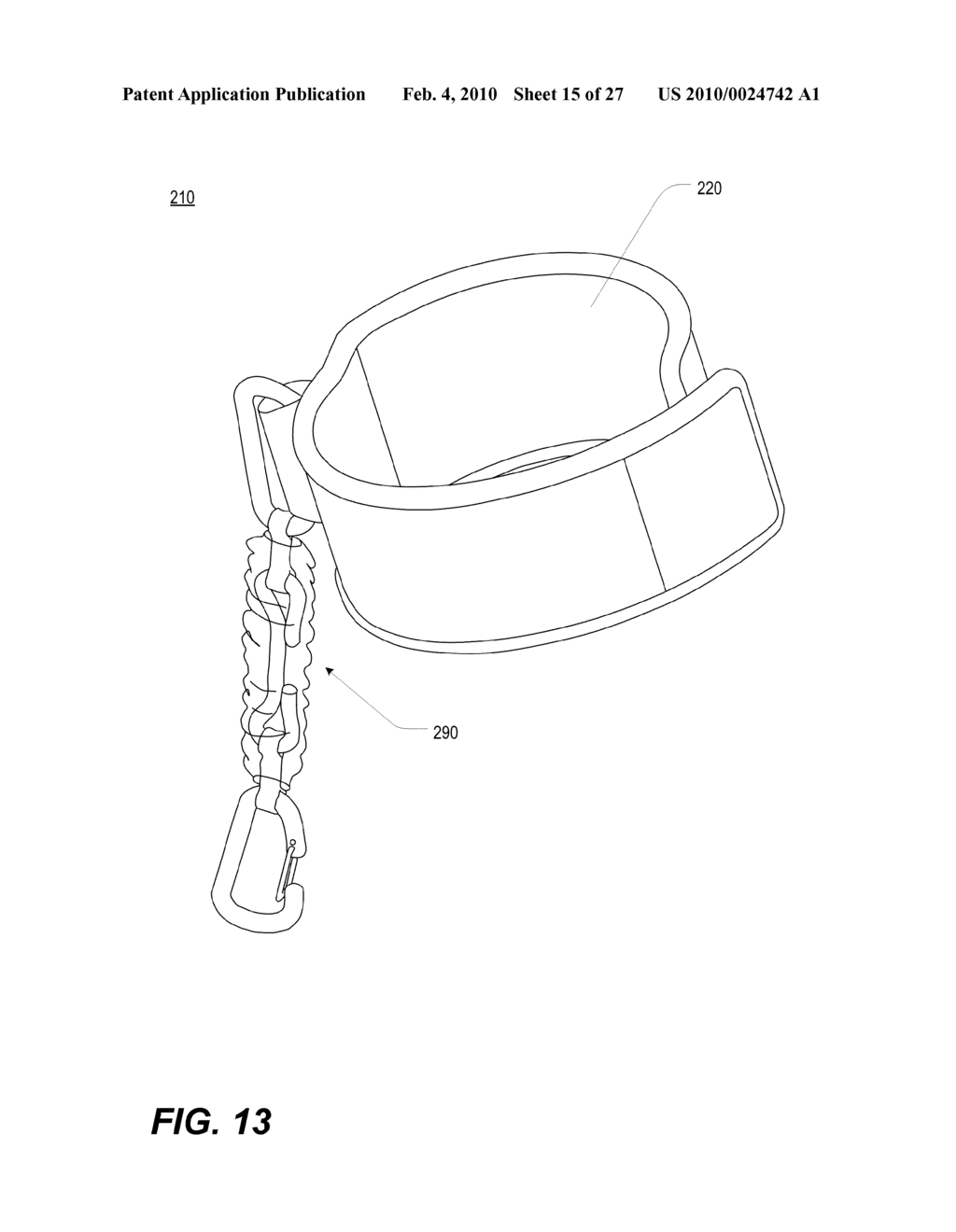 LEASH SECURING ASSEMBLY - diagram, schematic, and image 16