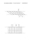 PROCESS FOR MANUFACTURING TYRES BY APPLICATION OF STRIPS HAVING DIFFERENT WIDTHS diagram and image