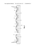 Reciprocating slat conveyor with moving slats between fixed slats diagram and image
