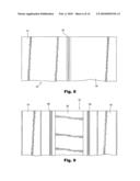 Reciprocating slat conveyor with moving slats between fixed slats diagram and image