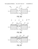 METHOD FOR SELECTIVELY ETCHING AREAS OF A SUBSTRATE USING A GAS CLUSTER ION BEAM diagram and image