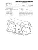 Portable container with integral folding mechanism diagram and image