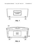 Cleansing Wipe Container Having Content-Specific Display diagram and image