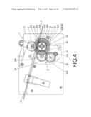 LOTTERY TICKET MACHINE HAVING FUNCTION OF PREVENTING TICKETS FROM BEING ILLEGALLY DRAWN OUT diagram and image