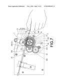 LOTTERY TICKET MACHINE HAVING FUNCTION OF PREVENTING TICKETS FROM BEING ILLEGALLY DRAWN OUT diagram and image