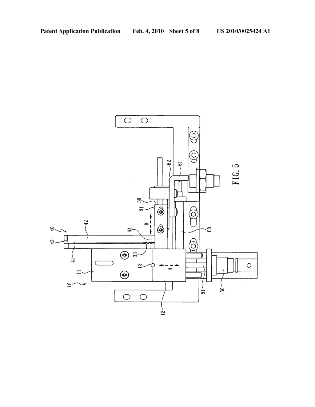 Automatic screw feeder - diagram, schematic, and image 06