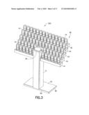 Universal Collection and Support Column for Diverse Electronic Candle Arrays diagram and image