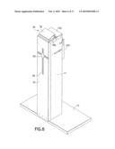 Universal Collection and Support Column for Diverse Electronic Candle Arrays diagram and image