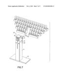 Universal Collection and Support Column for Diverse Electronic Candle Arrays diagram and image