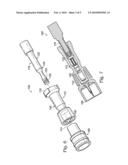 NEEDLE-FREE INJECTION DEVICE WITH NOZZLE AUTO-DISABLE diagram and image