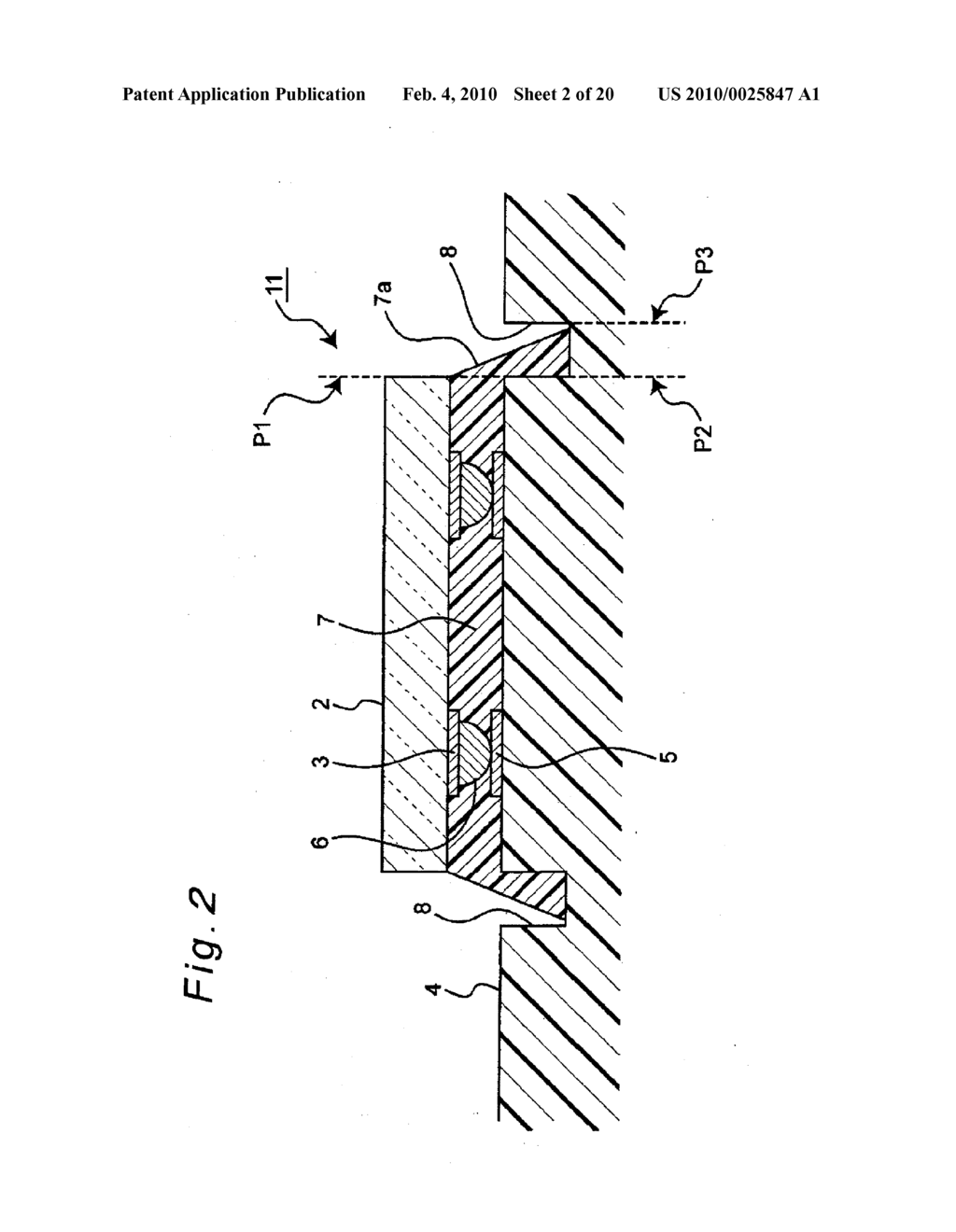 SEMICONDUCTOR DEVICE MOUNTED STRUCTURE AND SEMICONDUCTOR DEVICE MOUNTED METHOD - diagram, schematic, and image 03