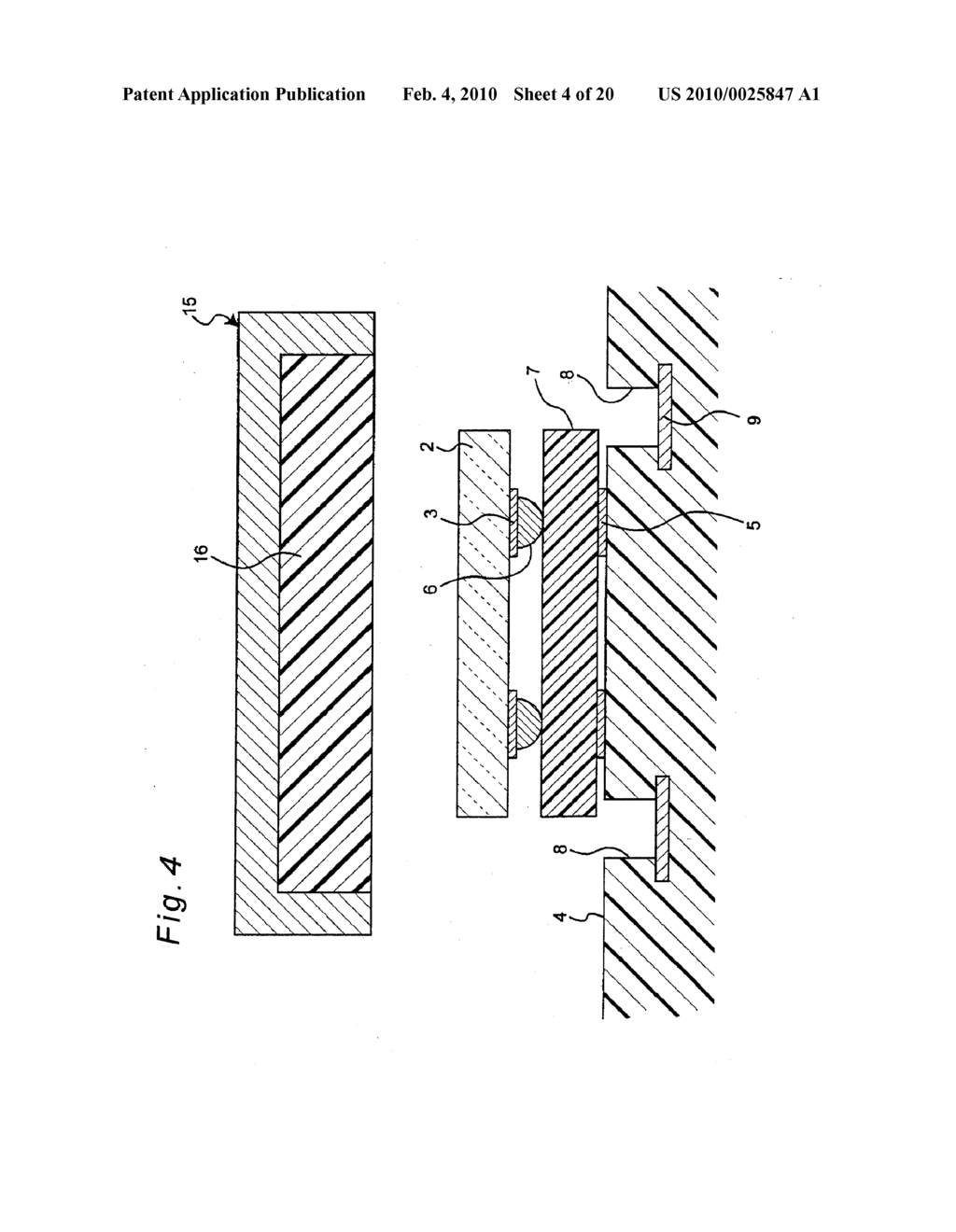 SEMICONDUCTOR DEVICE MOUNTED STRUCTURE AND SEMICONDUCTOR DEVICE MOUNTED METHOD - diagram, schematic, and image 05