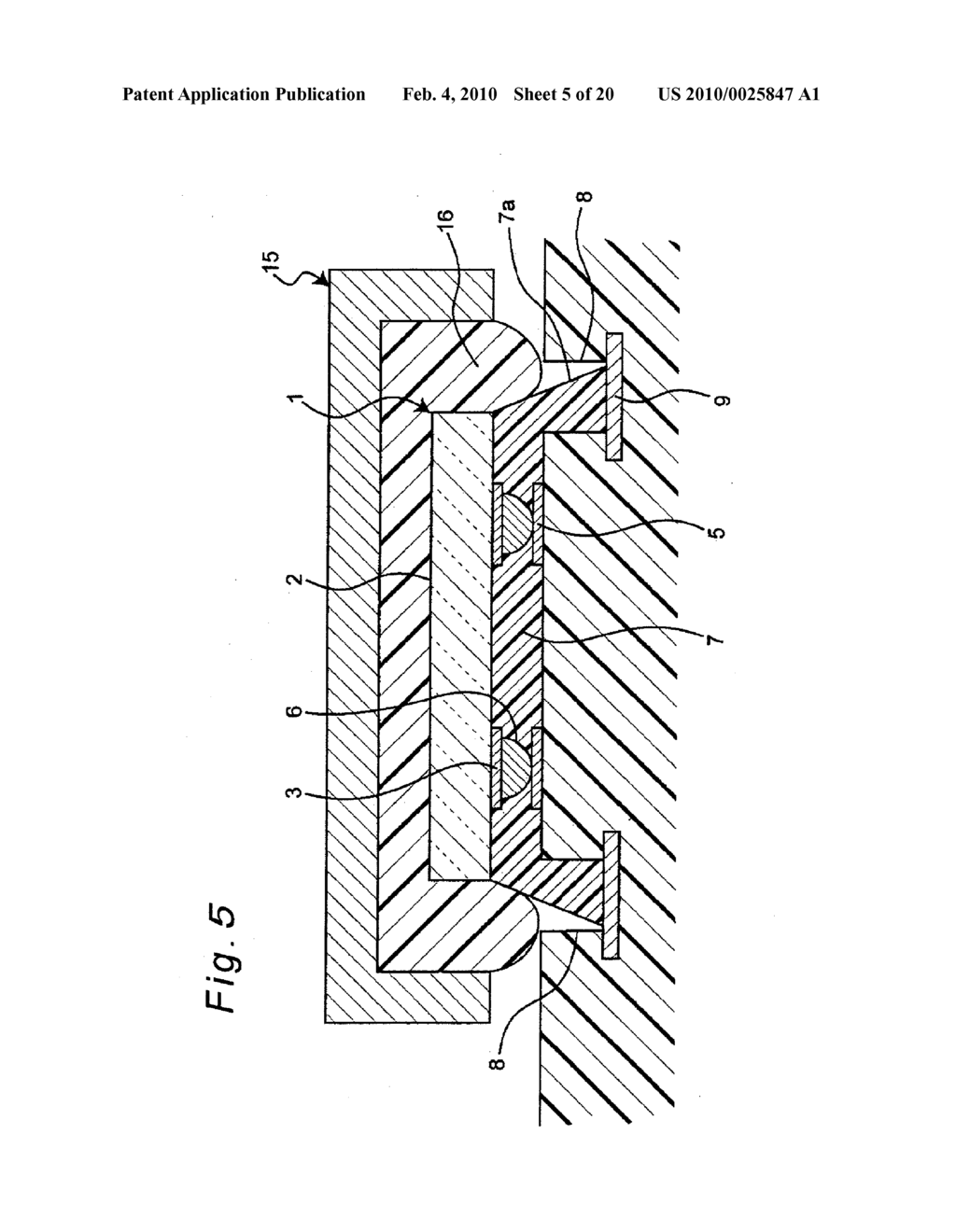 SEMICONDUCTOR DEVICE MOUNTED STRUCTURE AND SEMICONDUCTOR DEVICE MOUNTED METHOD - diagram, schematic, and image 06