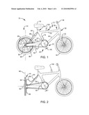 BICYCLE HAVING INDEPENDENT REAR WHEEL STEERING diagram and image