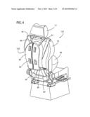 SEAT ASSEMBLY WITH REMOVABLE PORTIONS TO ACCOMMODATE OCCUPANT-WORN EQUIPMENT diagram and image