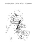 SEAT ASSEMBLY WITH REMOVABLE PORTIONS TO ACCOMMODATE OCCUPANT-WORN EQUIPMENT diagram and image