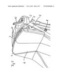 Backrest for a Vehicle Seat With an Upper Backrest Having Adjustable Inclination diagram and image