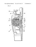 OUTER ROTOR-TYPE FAN MOTOR AND METHOD FOR MAGNETIZING MAGNET APPLIED THERETO diagram and image