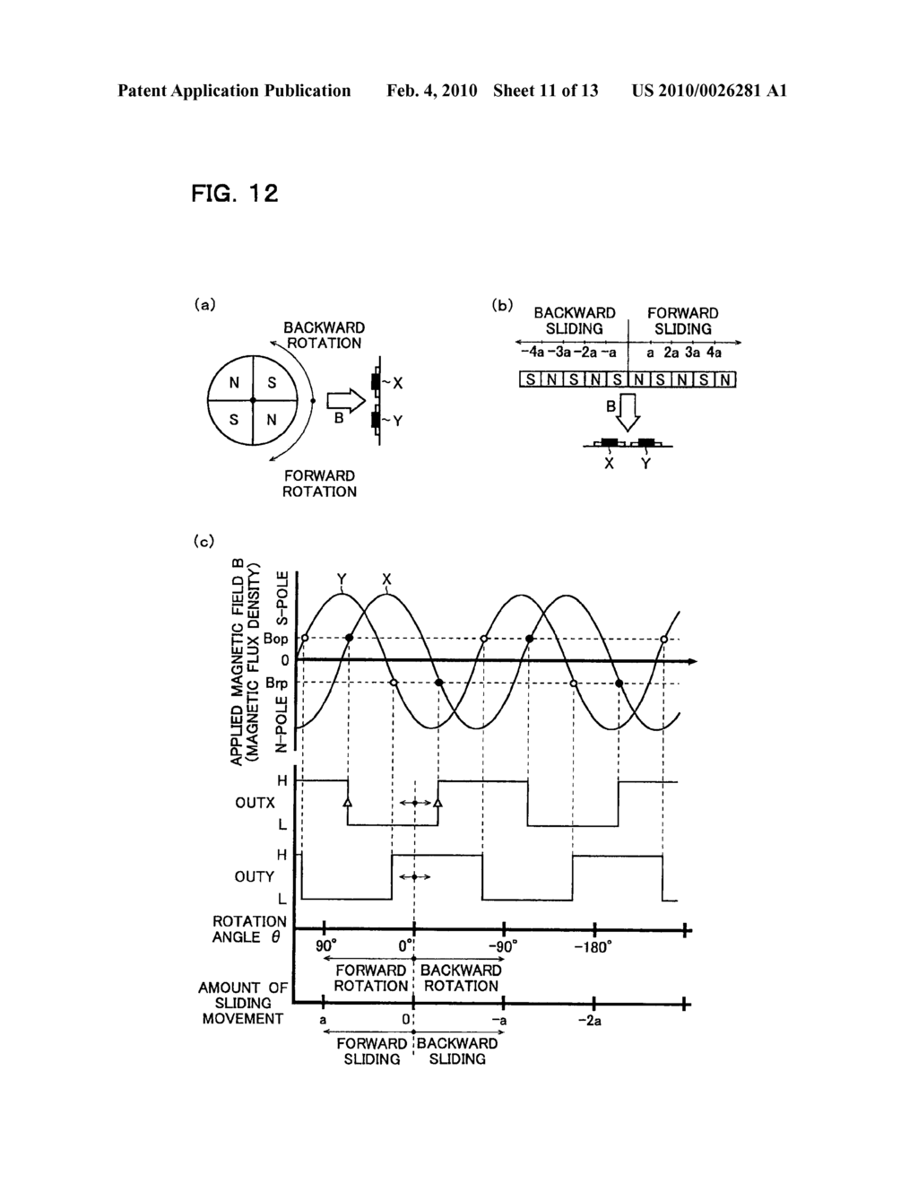 MAGNETIC SENSOR CIRCUIT AND ELECTRONIC APPARATUS USING SAME - diagram, schematic, and image 12