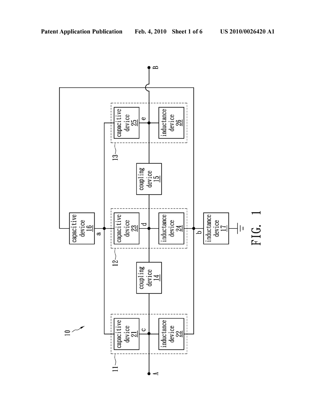 BAND-PASS FILTER CIRCUIT AND MULTI-LAYER STRUCTURE AND METHOD THEREOF - diagram, schematic, and image 02