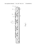 SLIM SELF-LUMINOUS KEYBOARD STRUCTURE diagram and image