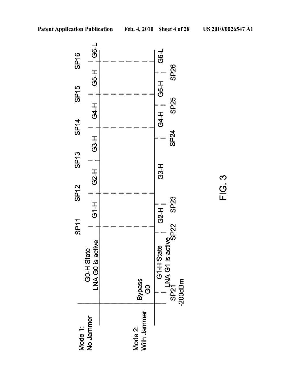 METHOD AND APPARATUS FOR PROVIDING JAMMER DETECTION IN A RECEIVER - diagram, schematic, and image 05