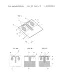 PLANAR ANTENNA, AND COMMUNICATION DEVICE AND CARD-TYPE TERMINAL USING THE ANTENNA diagram and image