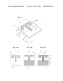 PLANAR ANTENNA, AND COMMUNICATION DEVICE AND CARD-TYPE TERMINAL USING THE ANTENNA diagram and image