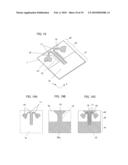 PLANAR ANTENNA, AND COMMUNICATION DEVICE AND CARD-TYPE TERMINAL USING THE ANTENNA diagram and image