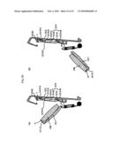 Battery accommodating device, portable device, output device, and head mount display diagram and image